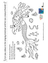 Singing Mermaid activities