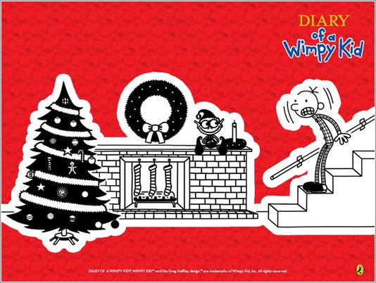 Wimpy Kid Christmas Wallpaper