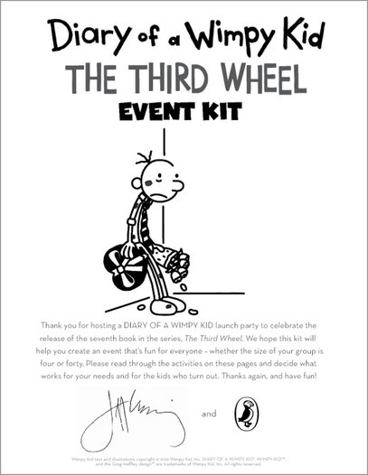 The Third Wheel (Diary of a Wimpy Kid #7)