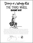 Wimpy Kid Third Wheel events pack (12 pages)