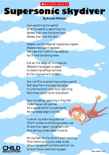 ‘Supersonic Skydiver’ poem