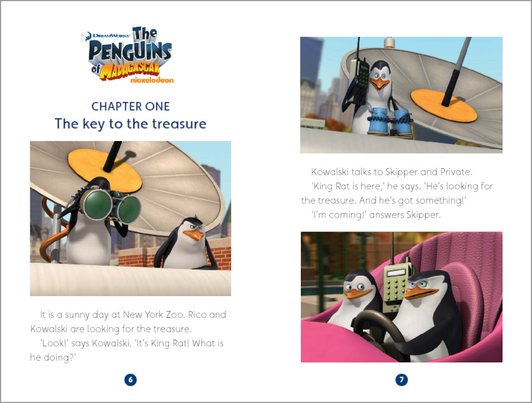 The Penguins of Madagascar: The Lost Treasure of the Golden Squirrel - Sample Chapter