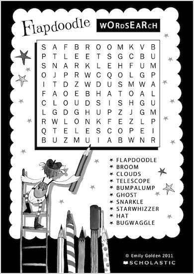 Fabulous Flapdoodle Wordsearch