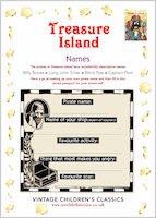 Treasure Island Pirate Name
