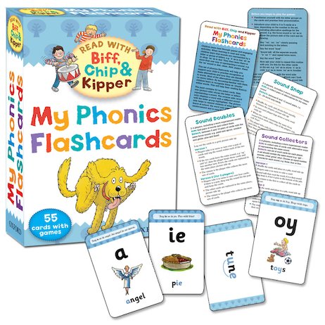 Read with Biff, Chip and Kipper: My Phonics Flashcards