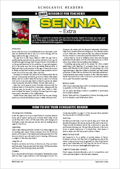 Senna - Resource Sheets and Answers