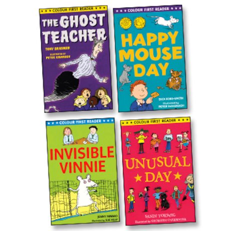 Colour First Readers Pack x 4