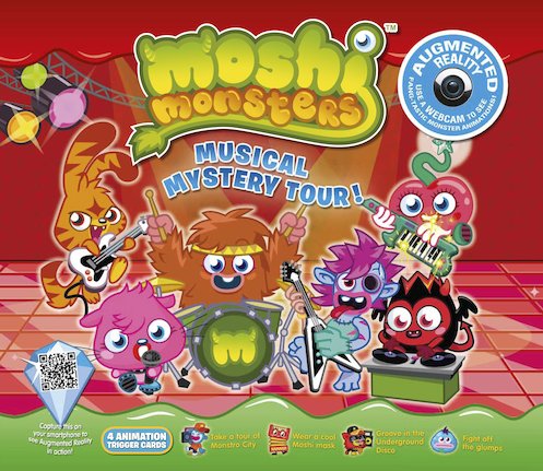 Moshi Monsters: Musical Mystery Tour! Augmented Reality Book