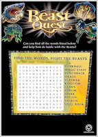 Beast Quest Wordsearch