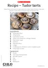 Recipe – Tudor tarts