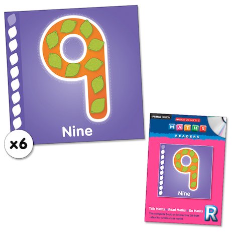 Maths Readers Reception: Nine x 6 plus CD-ROM