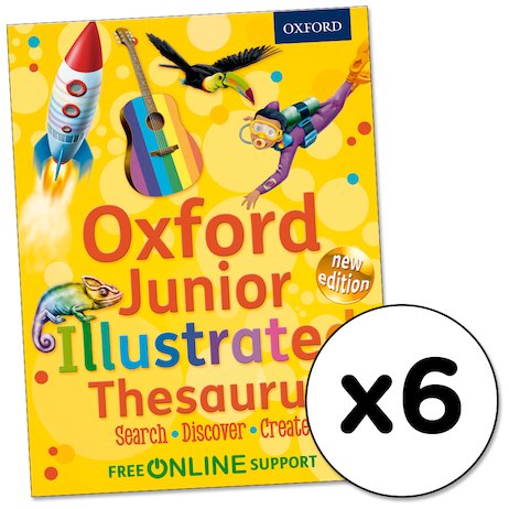Oxford Junior Illustrated Thesaurus x 6