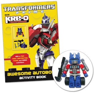 Transformers Prime Kre-O: Awesome Autobots Activity Book