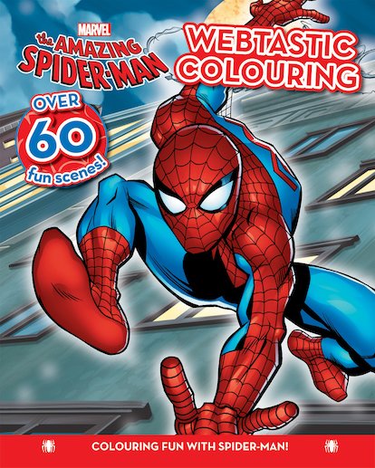 The Amazing Spider-Man: Webtastic Colouring