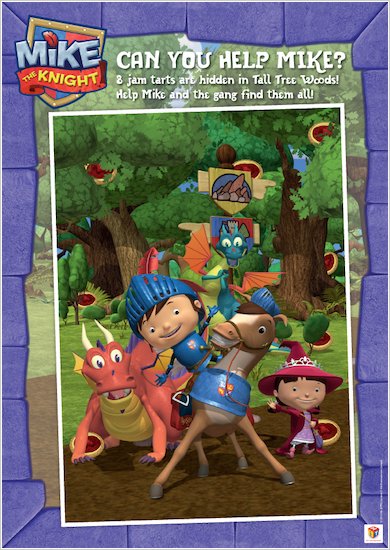 Mike the Knight Jam Tart Puzzle