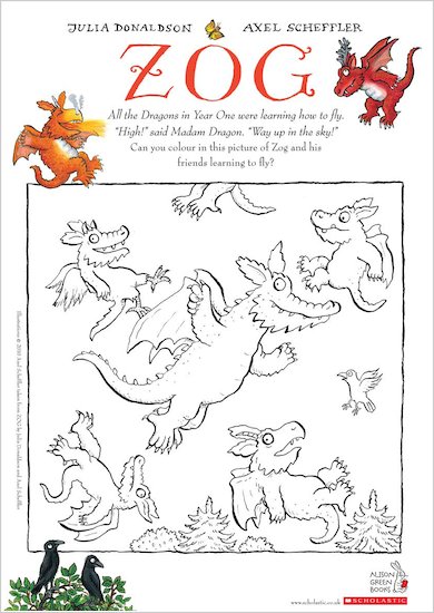 Zog colouring