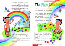 The first rainbow – Guided reading leaflet