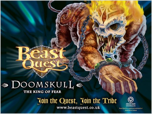 Beast Quest *exclusive* Doomskull Wallpaper