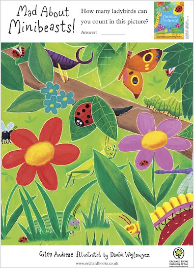 Mad About Minibeasts Ladybird Puzzle