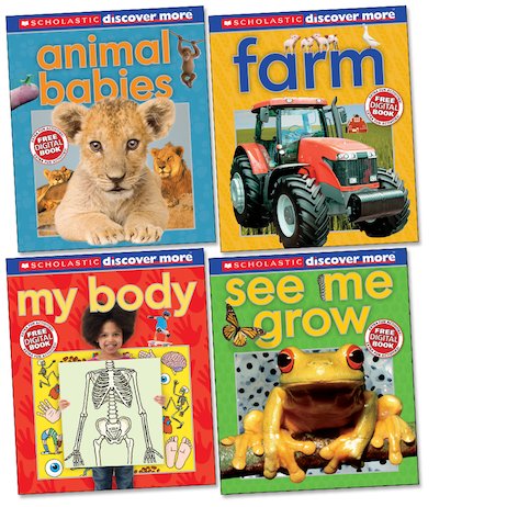 Discover More Ages 4-6 Pack x 4