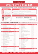 Spring 2012 pricelist