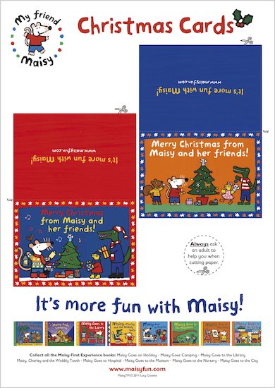 Merry Christmas Maisy Free Printable