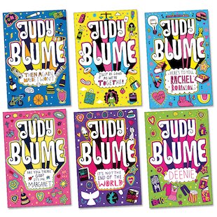 A BOX of FUDGE - JUDY BLUME [Scholastic Paperback Box Set of 5] by Judy Blume