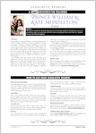 Prince William and kate Middleton : Resource Sheet and Answers (4 pages)