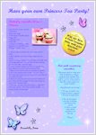 How to Be a Real Princess tea party (2 pages)