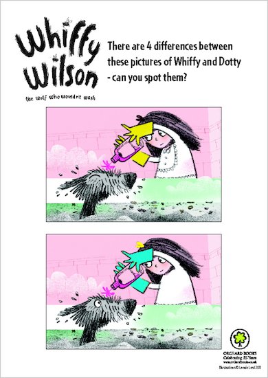 Whiffy Wilson spot the difference