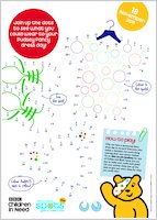 BBC Children in Need Dot-to-dot Activity