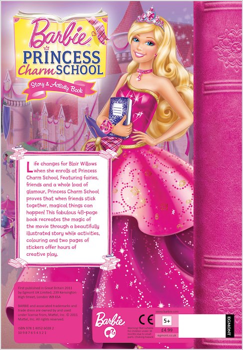 barbie princess charm school story
