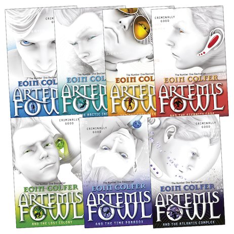 Artemis Fowl Series 8 Books Collection Set by Eoin Colfer NEW Criminally  Good