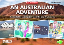 An Australian adventure – story starter slideshow