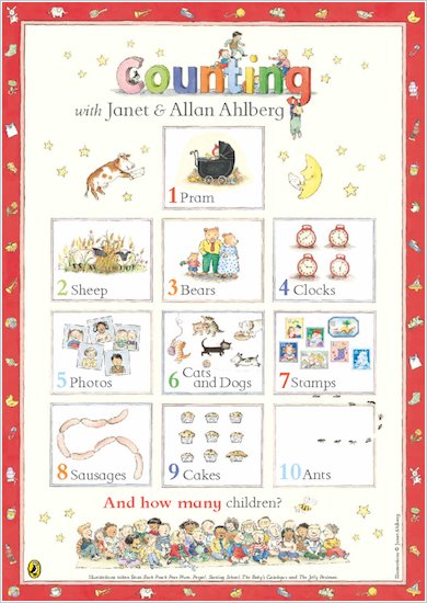 Ahlberg Counting Poster