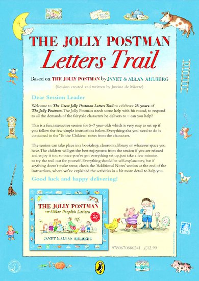 Jolly Postman Letters Trail