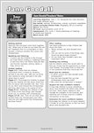 Jane Goodall - Teachers' Notes (1 page)