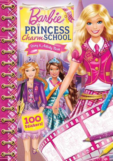 Barbie: Princess Charm School Story and Activity Book