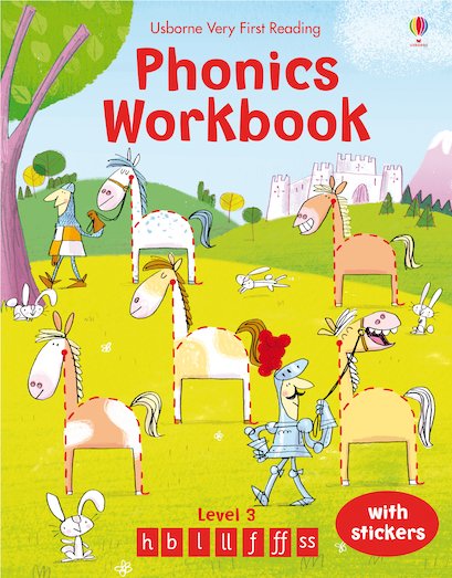 Usborne Very First Reading: Phonics Workbook (Level 3)