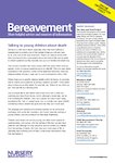 Bereavement information sheet (1 page)