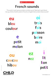 French word sounds