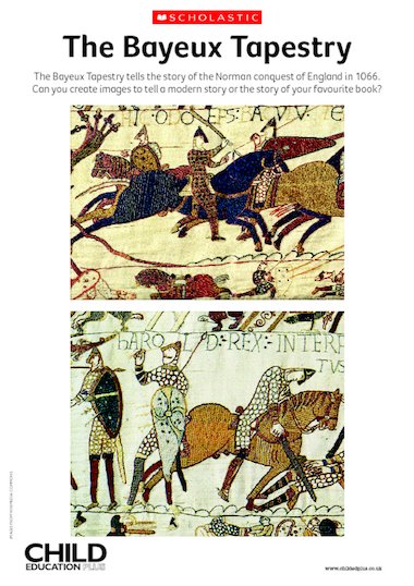 The Bayeux Tapestry – images – Primary KS1 & KS2 teaching resource ...