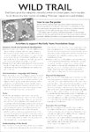 'Wild Trail' game poster notes (1 page)
