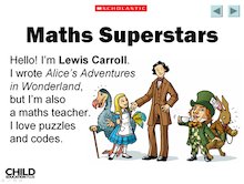 Lewis Carroll – Maths Superstars slideshow