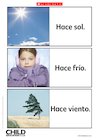 Spanish weather flashcards