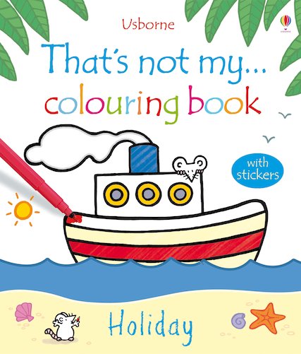 That's Not My... Colouring Book: Holiday