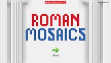 Create a Roman mosaic – interactive resource