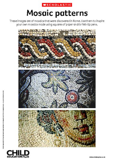 primary homework help roman mosaics
