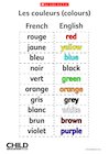 Les couleurs – French vocabulary