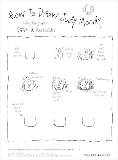 How to Draw Judy Moody